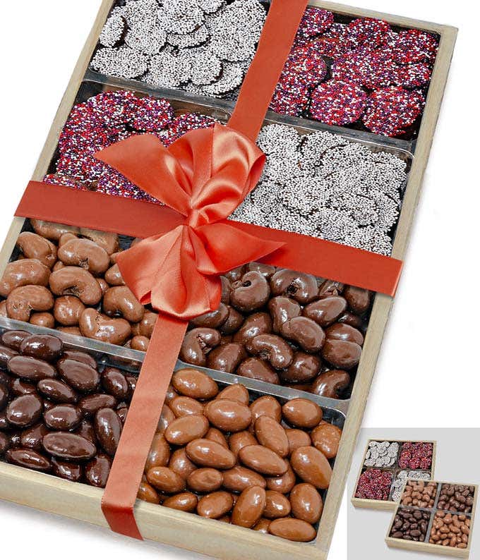 Nut and Nonpareil Two Tray Gift Set 